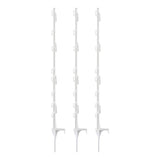 Giantz Electric Fence Posts 20pcs Electric Fence Poly White