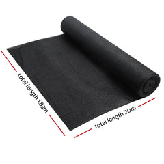 Instahut 50% Shade Cloth 1.83x20m Shade Cloth Sail Heavy Duty Shadecloth Garden Mesh Roll BK