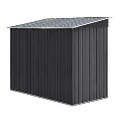 Giantz Garden Shed 2.38x1.31M Sheds Outdoor Storage Tool Metal Workshop Shelter Sliding Door