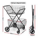 Emajin Foldable Shopping Trolley Cart
