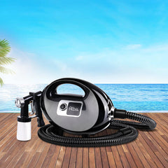 Professional Spray Tan Machine Sunless Tanning Gun Kit HVLP System Black