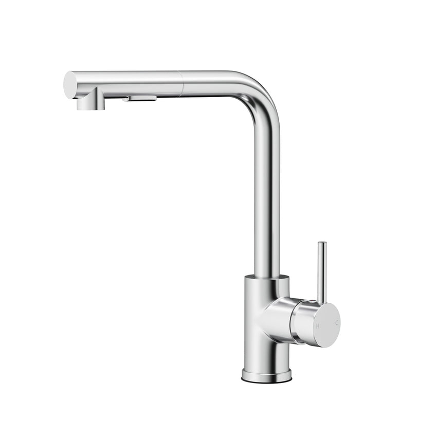 Cefito Kitchen Mixer Tap Pull Out Rectangle 2 Mode Sink Basin Faucet Swivel WELS Chrome