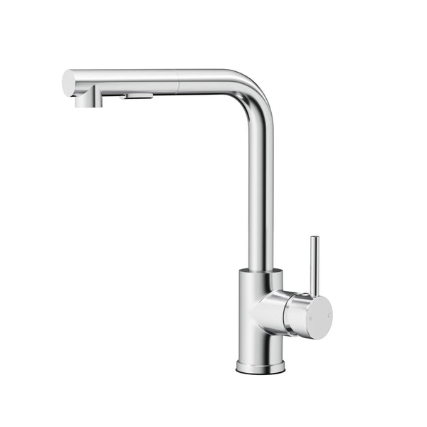 Cefito Kitchen Mixer Tap Pull Out Rectangle 2 Mode Sink Basin Faucet Swivel WELS Chrome