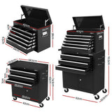 Giantz Tool Chest Trolley 12 Drawers Storage Cabinet Toolbox