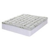 Giselle Bedding 1500GSM Pillowtop Mattress Topper Bamboo Mattress Pad for Back Pain Relief Washable 11cm Thick Bed Cover with 45cm Deep Pocket King