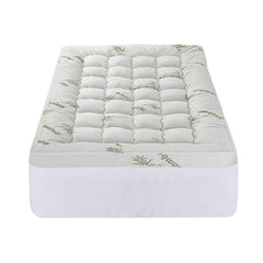 Giselle Mattress Topper 11cm Pillowtop toppers Bamboo King Single