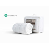 Giselle Bedding Pillowtop Mattress Topper 5cm Thick Mattress Pad for Back Pain Relief & Old Beds Machine Washable 500GSM Breathable Protector Double