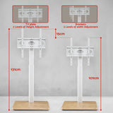 Artiss TV Stand 24-55" Swivel Height Adjustable Floor Mount for TVs