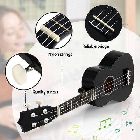 Alpha Ukulele 21 Inch Basswood Beginner