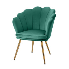 Artiss Armchair Velvet Green Callista