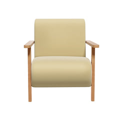 Artiss Armchair Velvet Yellow Olie