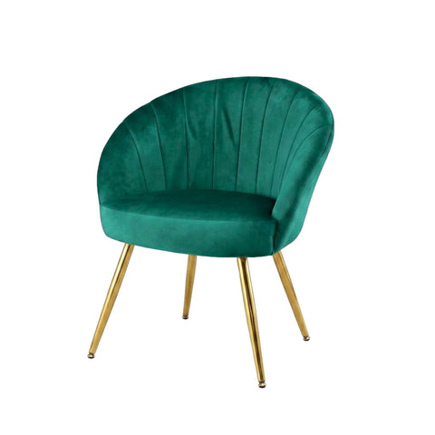 Artiss Armchair Velvet Green Eloise