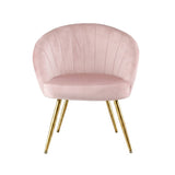 Artiss Armchair Velvet Pink Eloise
