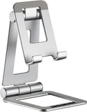 Urbanoki Portable Phone Tablet Stand Dual Folding Desk Travel Cradle Dock