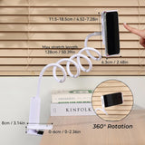 Urbanoki Gooseneck Phone Holder Flexible Clamp Mount for Bed Desk