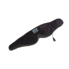 Laser Sleep Mask Bluetooth Headphones Black