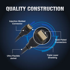 Laser Ultra High Speed HDMI Cable 8K - Gold 3M