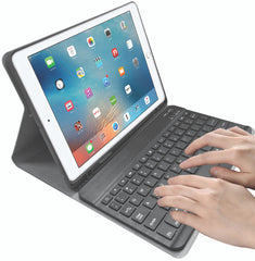 Laser Keyboard Case for iPad 10.2" - Black