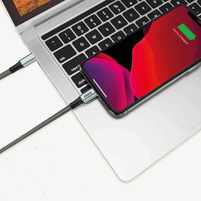 Laser 240W USB-C to USB-C Braided Cable 1M