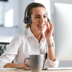 Laser Wired Conference Headset 3.5mm Mic