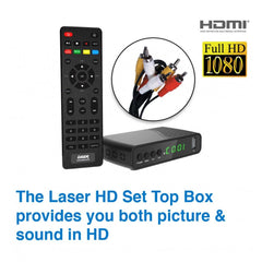 Laser Digital Set Top Box HD with USB Recording