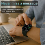 V-Fitness Smart Watch GPS and 2.1 inch Black