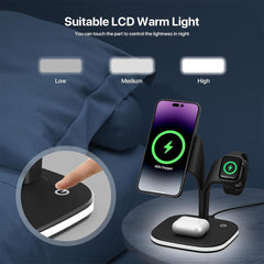 5 in 1 Wireless Charging Station with Night Light