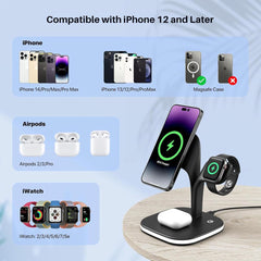 5 in 1 Wireless Charging Station with Night Light