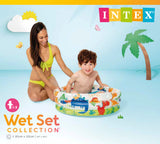 Intex Dino Buddies 3-Ring Inflatable Kiddie Pool 57106