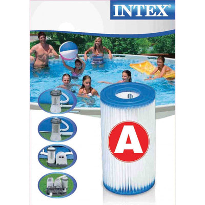 Intex 6 Pack Filter Cartridge replacement Size A INTEX FILTER PUMP 29000