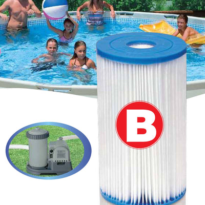 Intex Filter Cartridge replacement Size B INTEX FILTER PUMP 29005