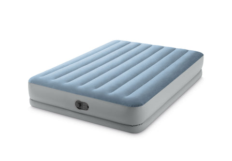 INTEX Queen Dura-Beam Plus Comfort 14" Air Mattress w/ Built-In USB Pump 64159