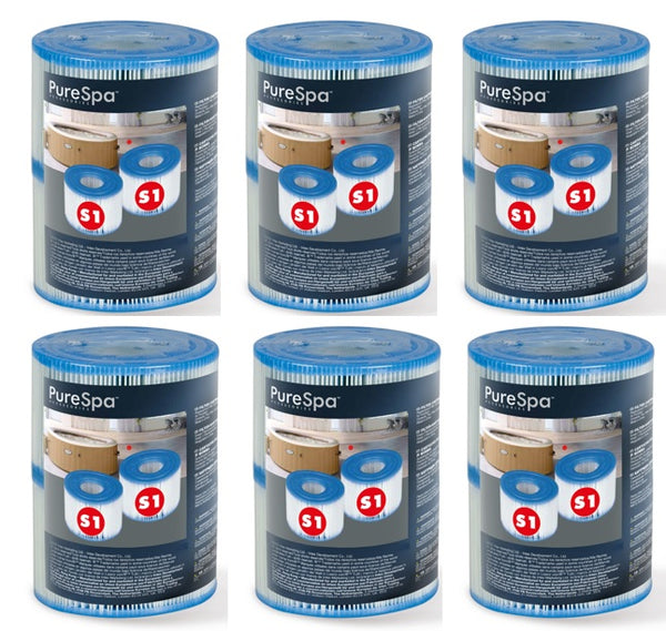 Intex Spa S1 Replacement Filter Cartridges 12 Pack 29001_6