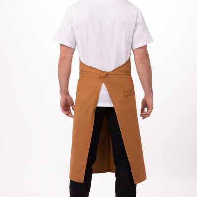 Rockford Nutmeg Chefs Bib Apron by Chef Works