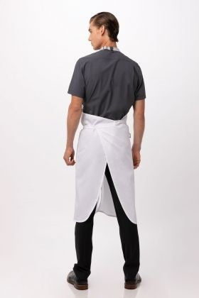 Brio Chef White Bib Apron by Chef Works