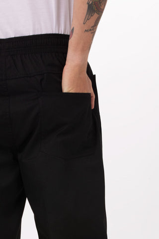 Lightweight Black L Baggy Pants by Chef Works