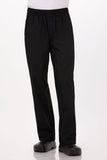 Lightweight Black XL Baggy Pants by Chef Works