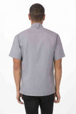 Springfield Men's Grey Zipper M Chef Jacket by Chef Works