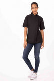 Springfield Women's Black Zipper S Chef Jacket by Chef Works