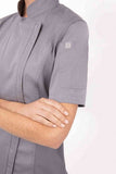 Springfield Women's Grey Zipper XXL Chef Jacket by Chef Works