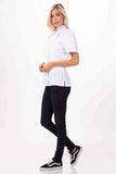 Springfield Women's White Zipper XS Chef Jacket by Chef Works