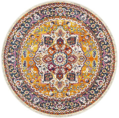 Babylon 207 Multi Round by Rug Culture-150X150CM - ROUND