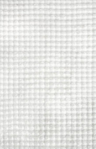 Bubble White Washable Rug by Rug Culture-220X150CM - RECTANGLE