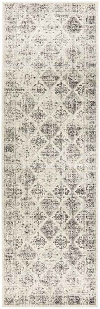 Century 999 Grey Runner by Rug Culture - 400X80CM - RUNNER