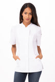 Roxby Women's White L Chef Jacket by Chef Works