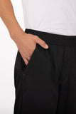 Cool Vent Men's Baggy Black M Chef Pants by Chef Works