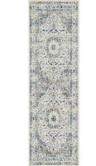 Evoke 251 White Runner by Rug Culture -400X80CM - RUNNER