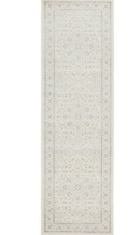 Evoke 261 White Runner by Rug Culture -500X80CM - RUNNER