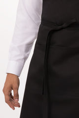 Butcher Black Bib Apron by Chef Works