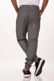 Jogger 257 Black/White Stripe XS Men's Chef Pants by Chef Works